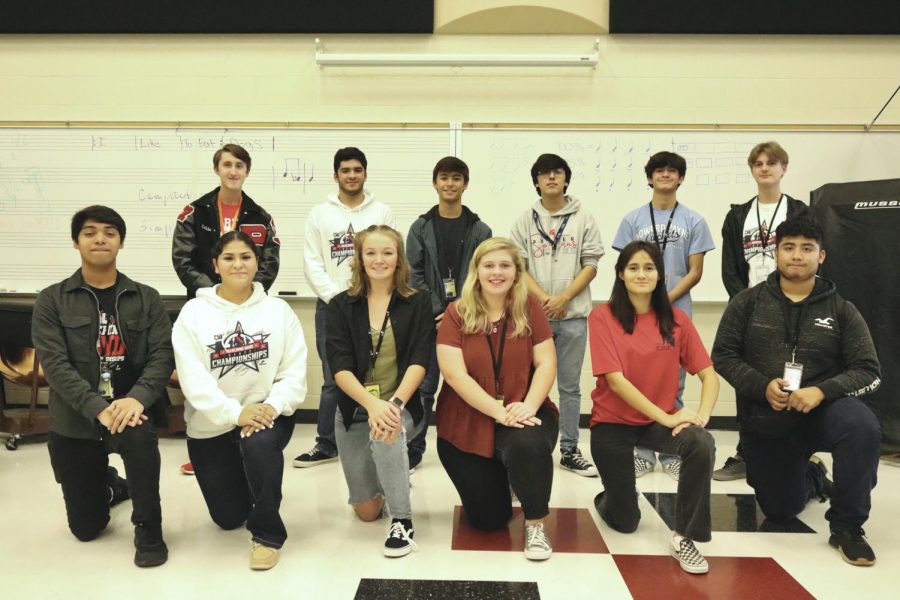 The 5A Region Band 1st Chair Students