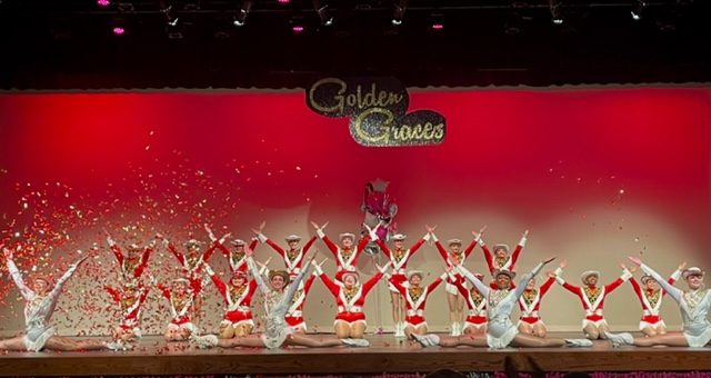 Golden Graces and dance team has their annual spring show