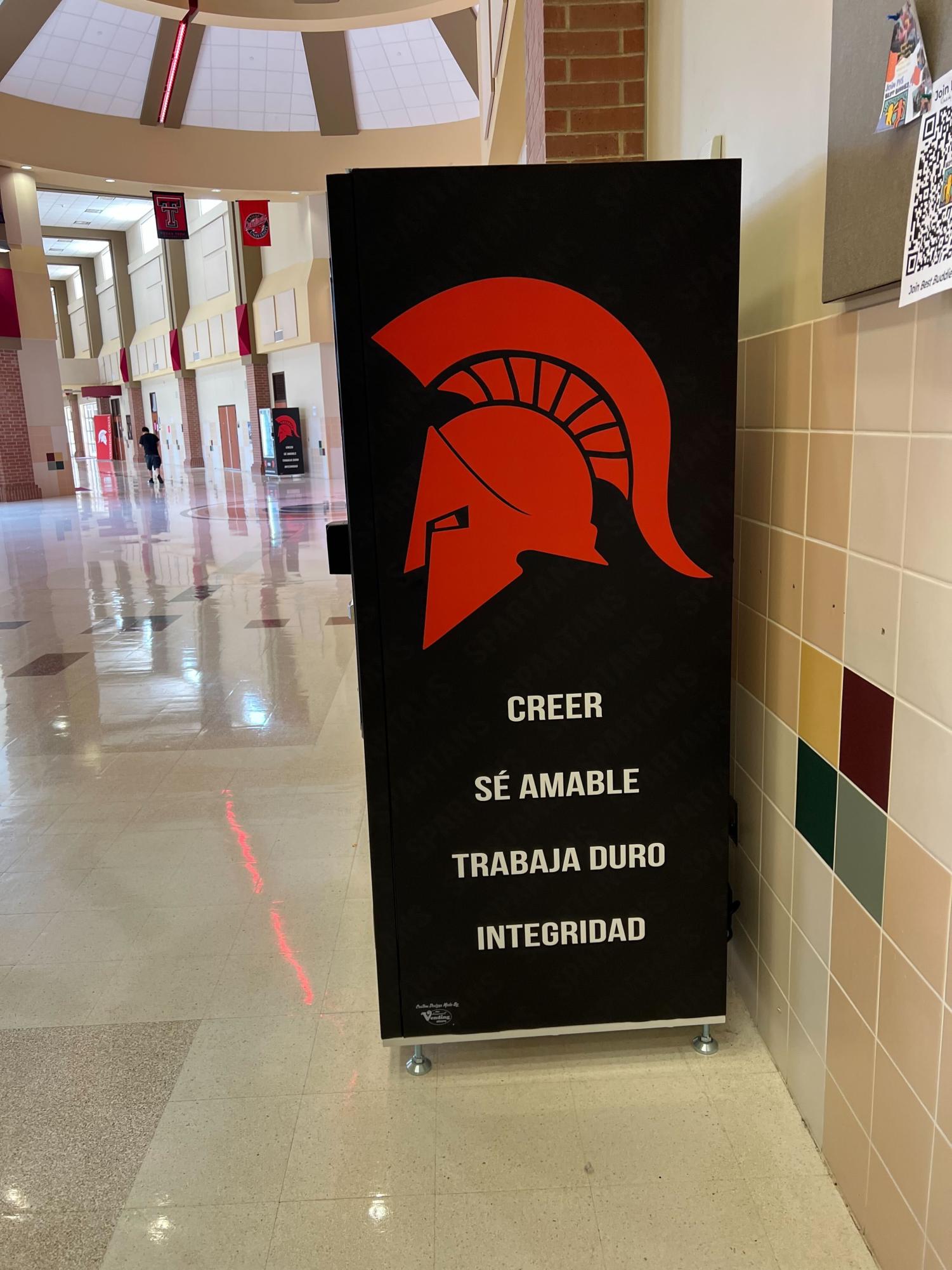 School store and hall vending machines contribute to class funds