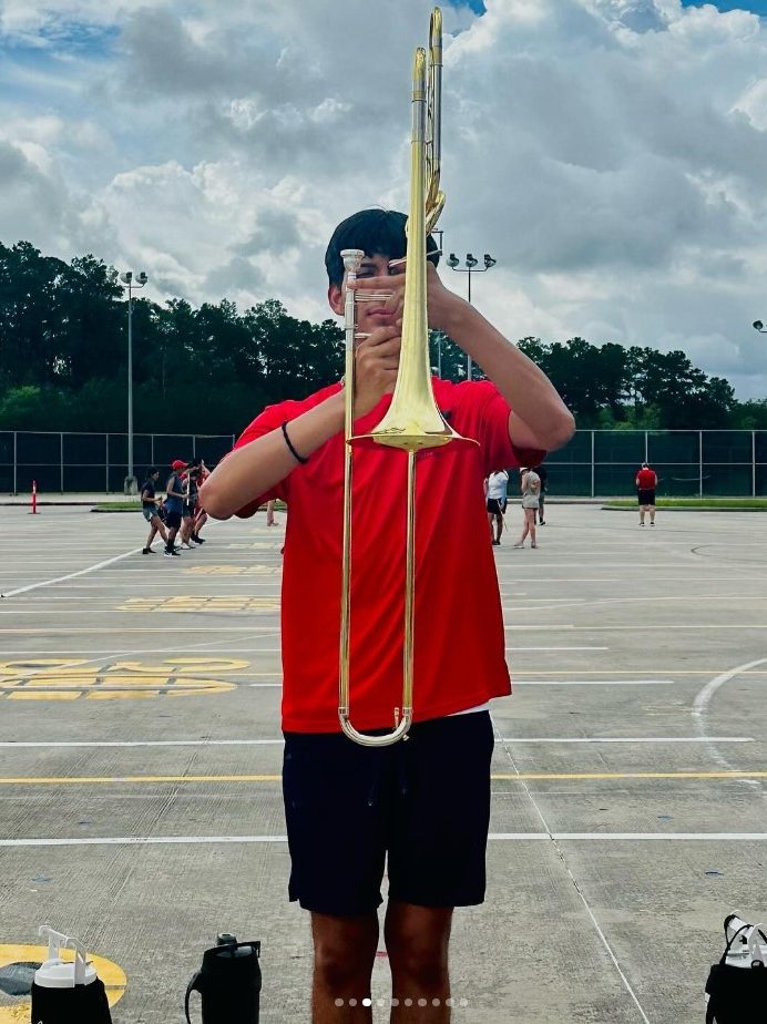 Band prepares for fall football, selects officers